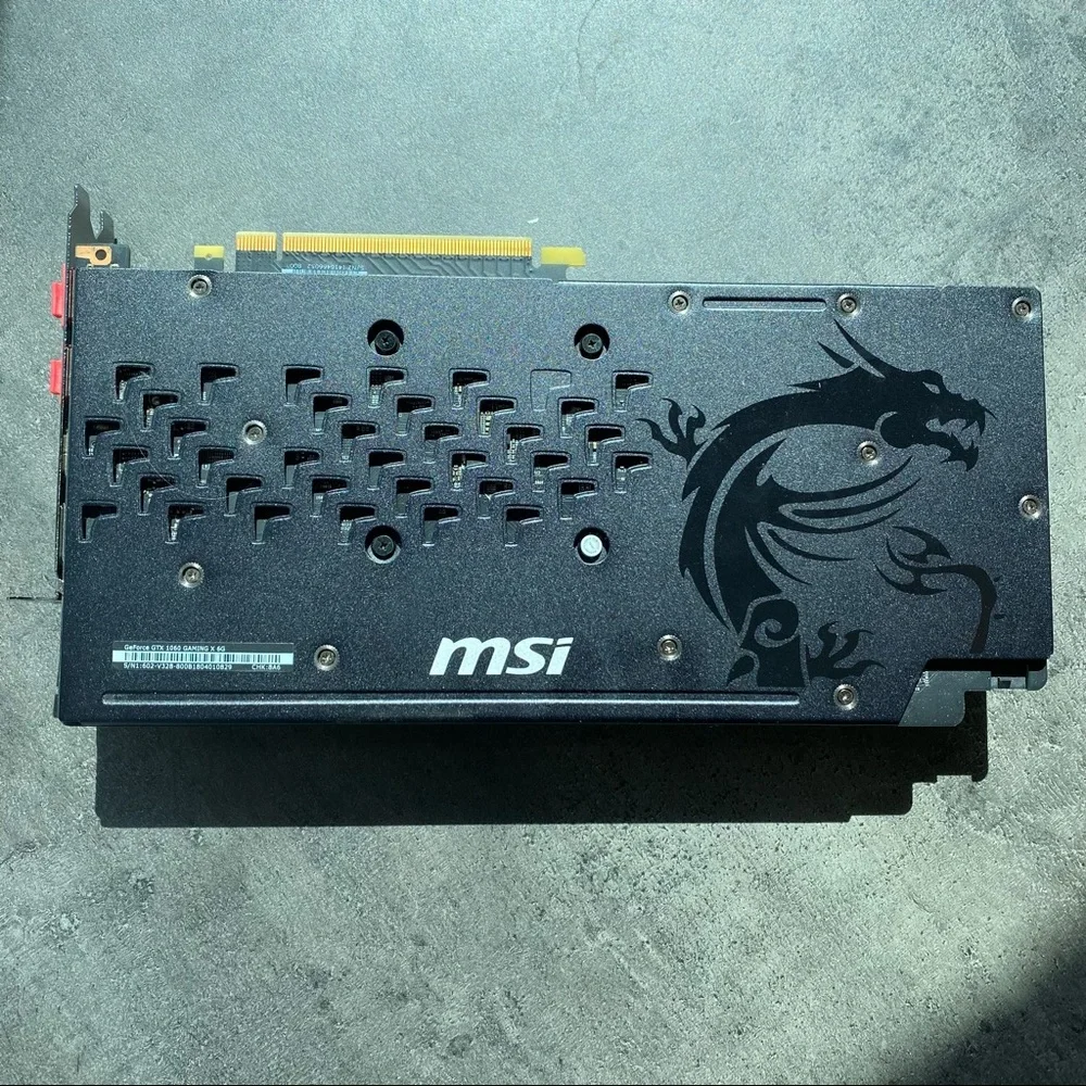 MSI GeForce GTX 1060 GAMING X 6G